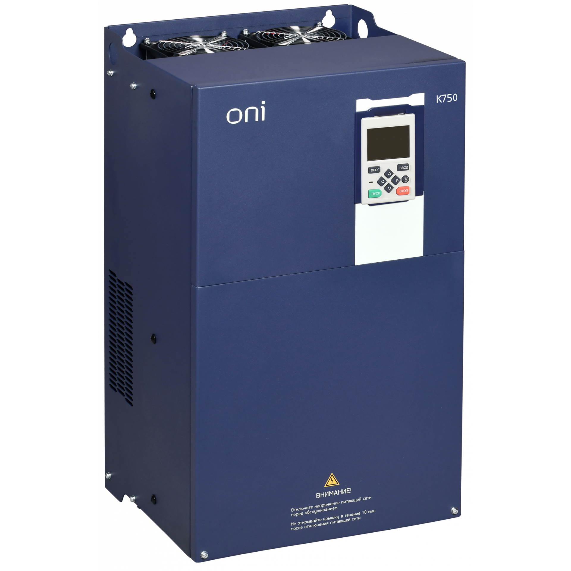 Преобразователь частоты K750 380В 3Ф 185-200кВт 340-377А ONI