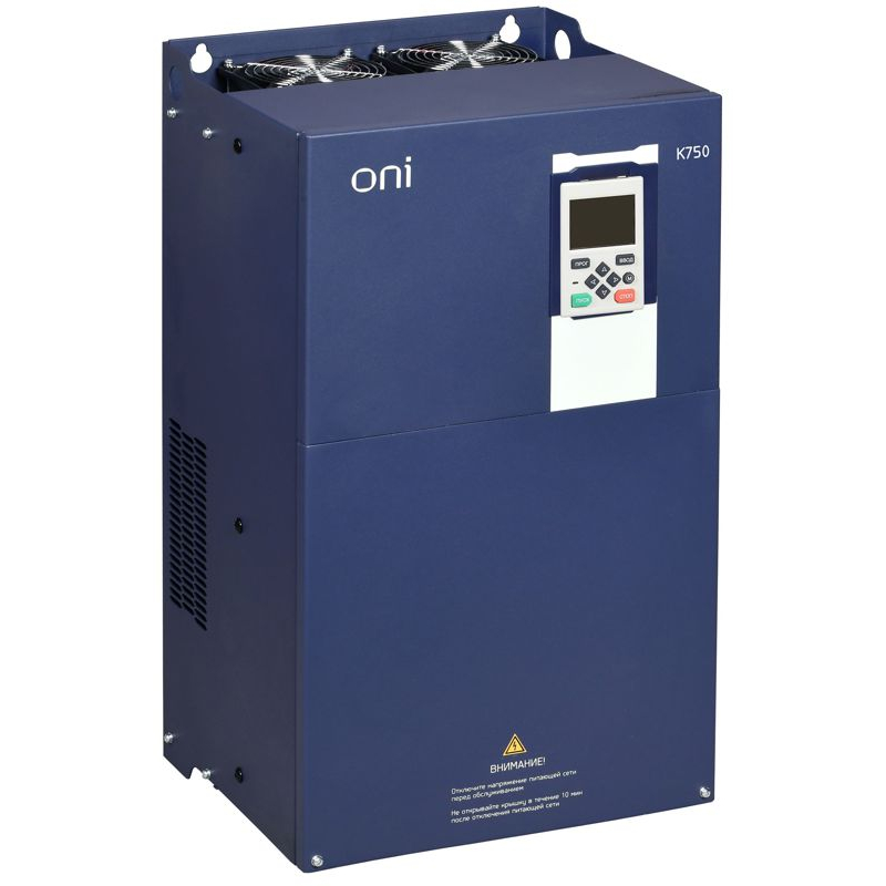 Преобразователь частоты K750 380В 3Ф 185-200кВт 340-377А ONI