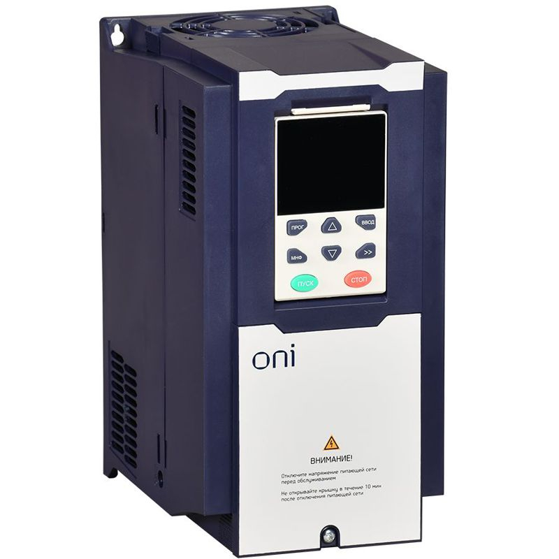 Преобразователь частоты K750 380В 3Ф 5,5-7,5кВт 13-17А со встроенным тормозом ONI