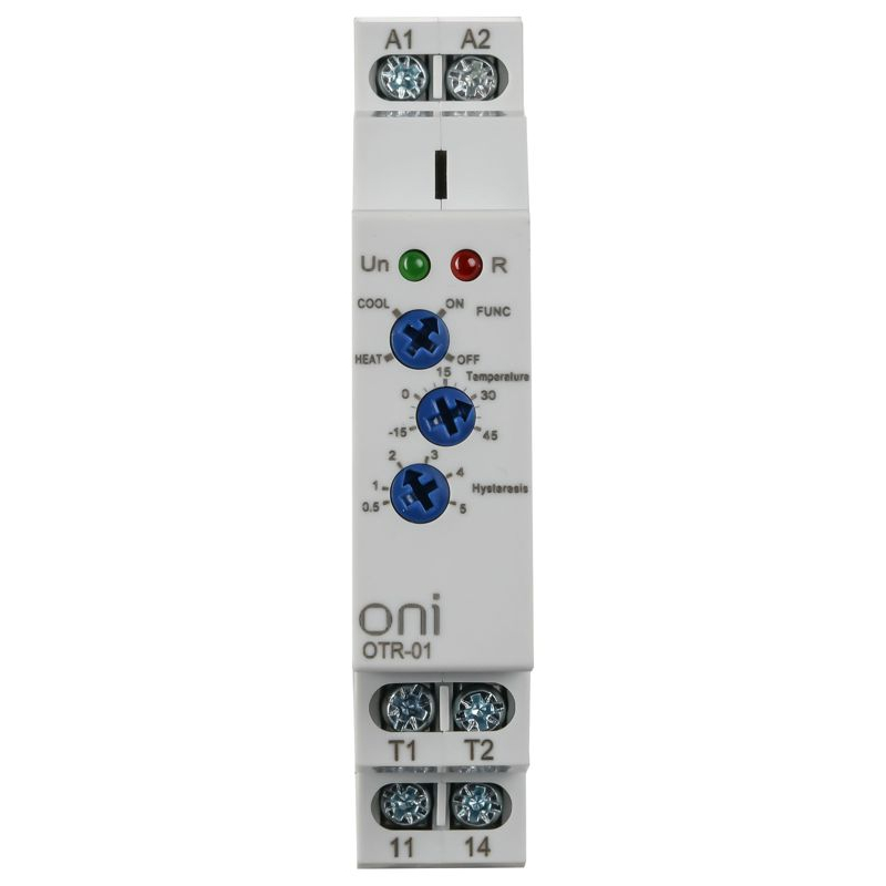 Реле температурное OTR-01 1 контакт 24-240В AC/DC ONI