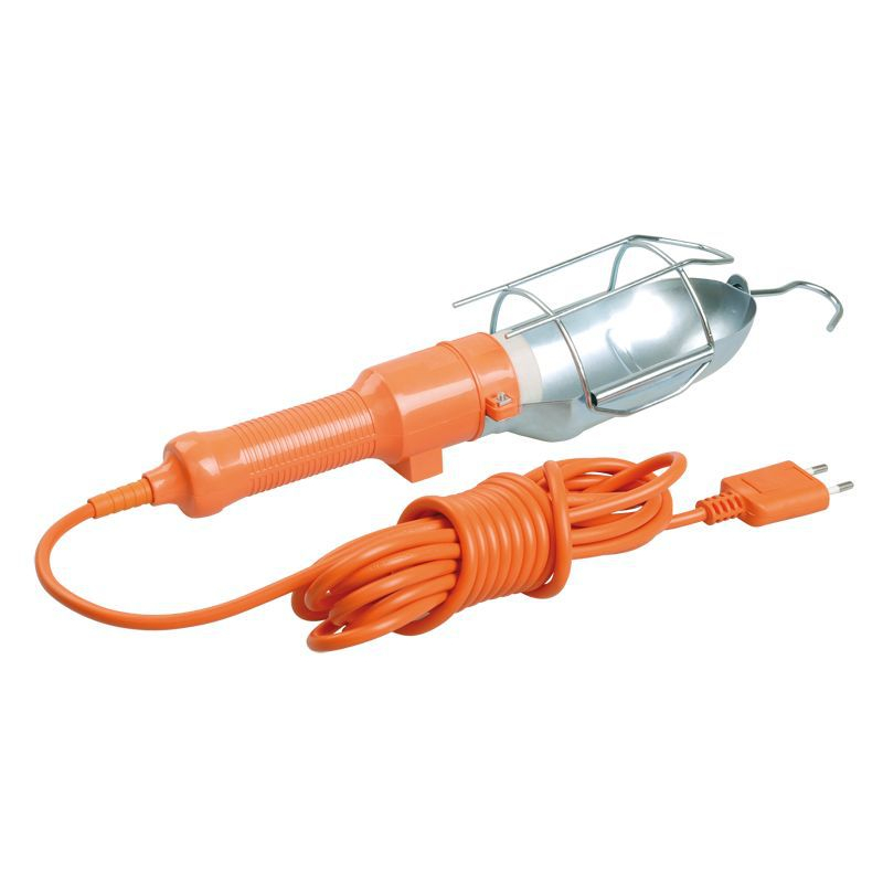 Светильник переносной УП-1Р плоская вилка (с выключателем) 2Р/10м 2х0,75 IEK