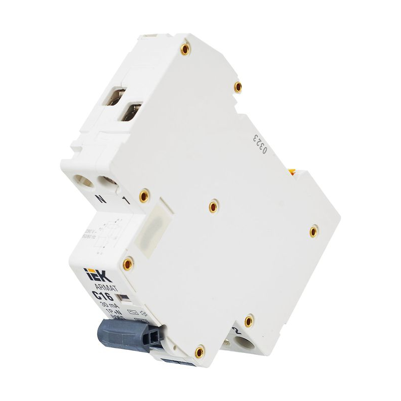 ARMAT Автоматический выключатель дифференциального тока B06S 1P+NP C16 30мА тип AC (18мм) IEK