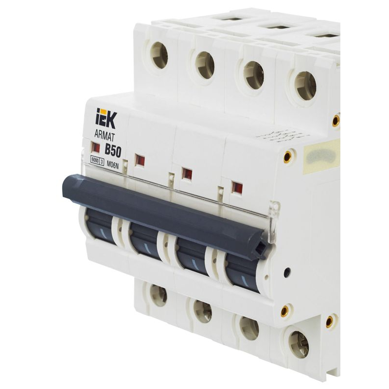 ARMAT Автоматический выключатель M06N 4P B 50А IEK
