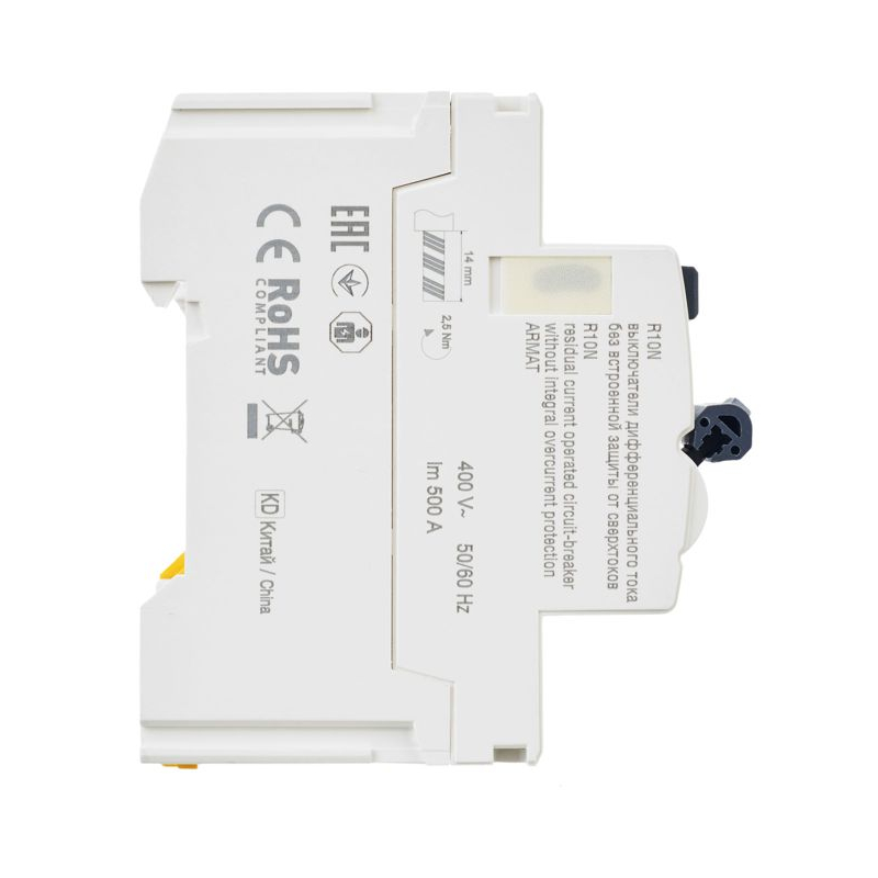 ARMAT Выключатель дифференциального тока R10N 4P 40А 300мА тип AC IEK