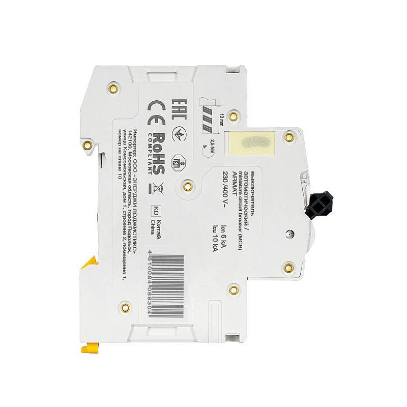 ARMAT Автоматический выключатель M06N 3P C 63А IEK