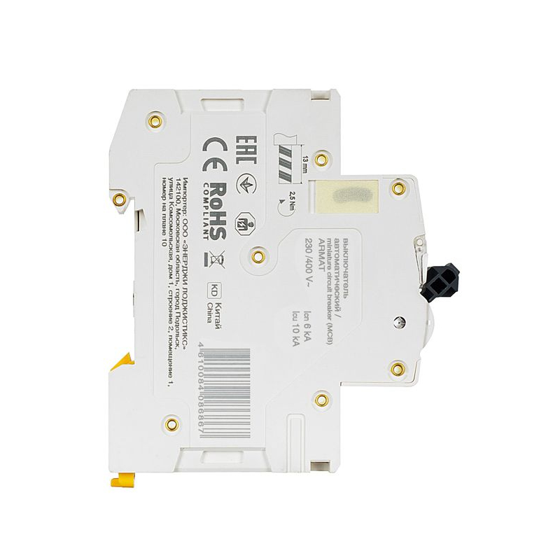 ARMAT Автоматический выключатель M06N 2P C 63А IEK