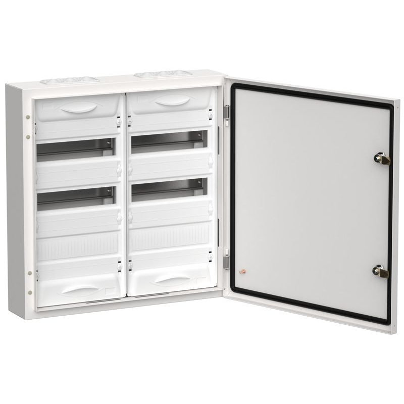 TITAN 5 Корпус металлический ЩРн-72 (2х36) 585х570х140мм IP54 белый (одна дверь) IEK