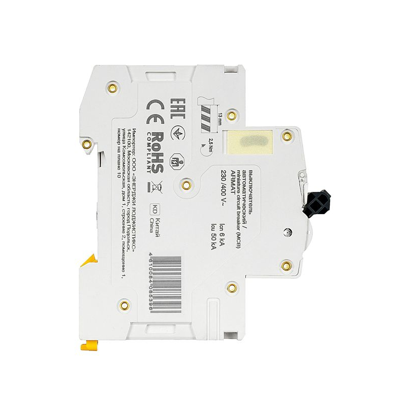 ARMAT Автоматический выключатель M06N 1P C 50А IEK