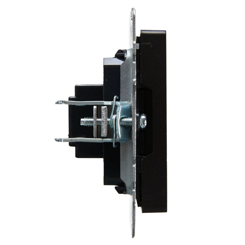 BRITE Розетка HDMI РHDMI-0-БрЧ черный IEK