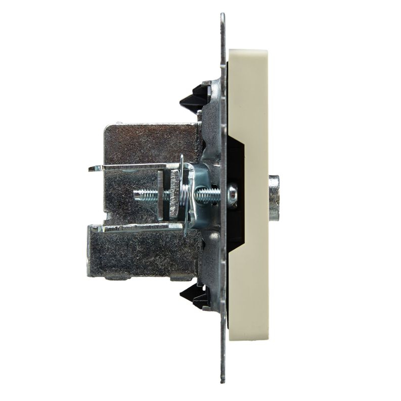 BRITE Розетка TV проходная РТВ10-0-БрКр бежевый IEK