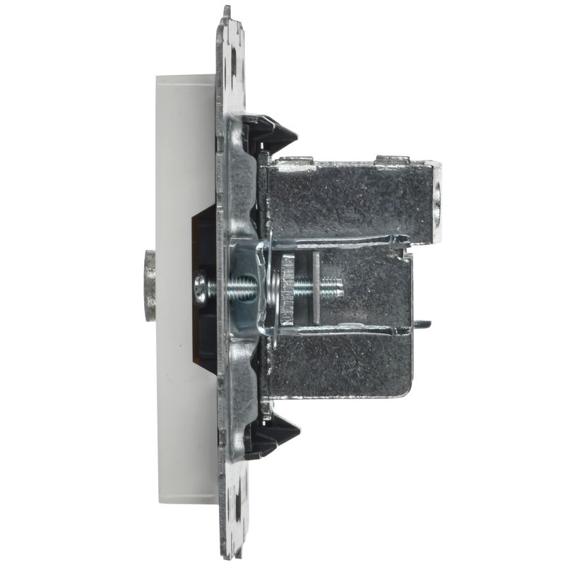 BRITE Розетка TV проходная РТВ10-0-БрБ белый IEK