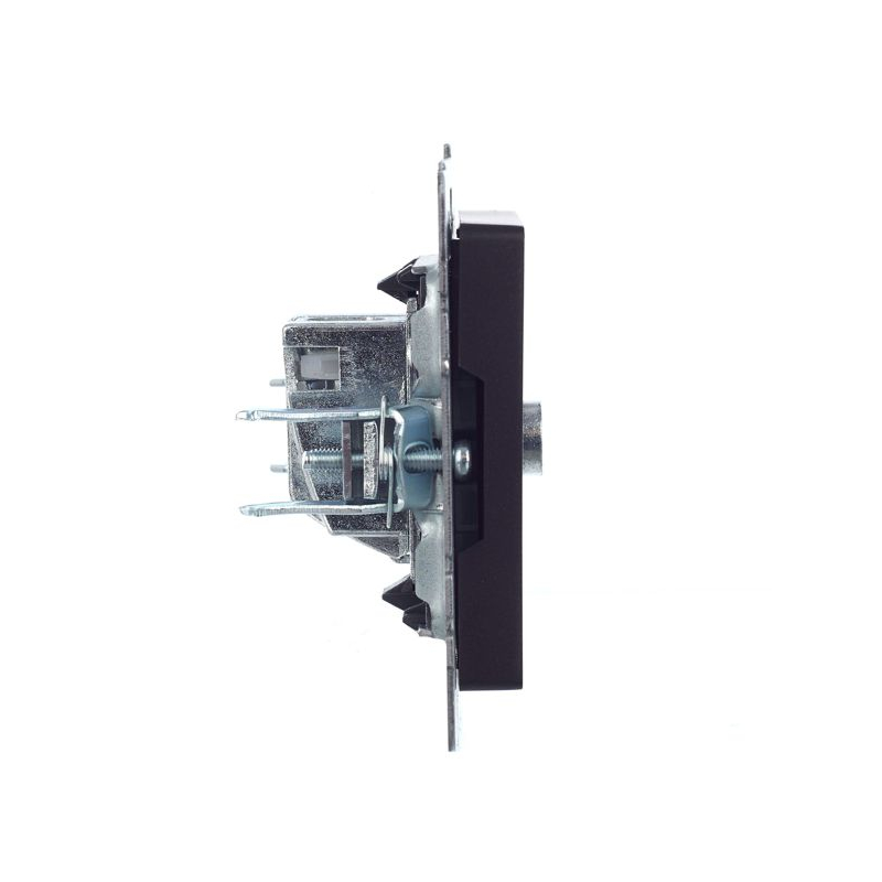 BRITE Розетка TV оконечная РТВ11-0-БрЧ черный IEK