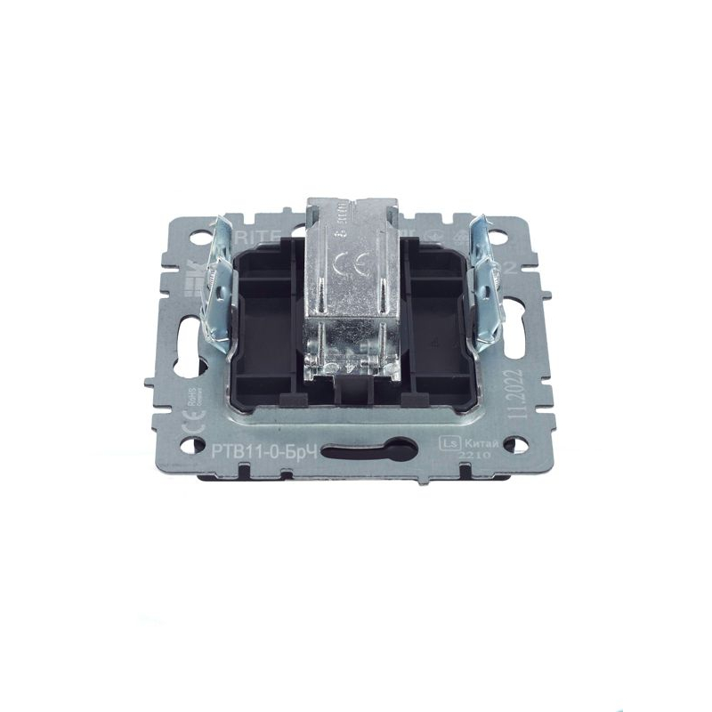 BRITE Розетка TV оконечная РТВ11-0-БрЧ черный IEK