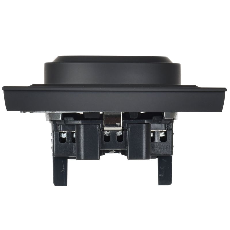 BRITE Розетка 2-местная с заземлением без защитных шторок 16А в сборе РС12-3-БрГ графит IEK