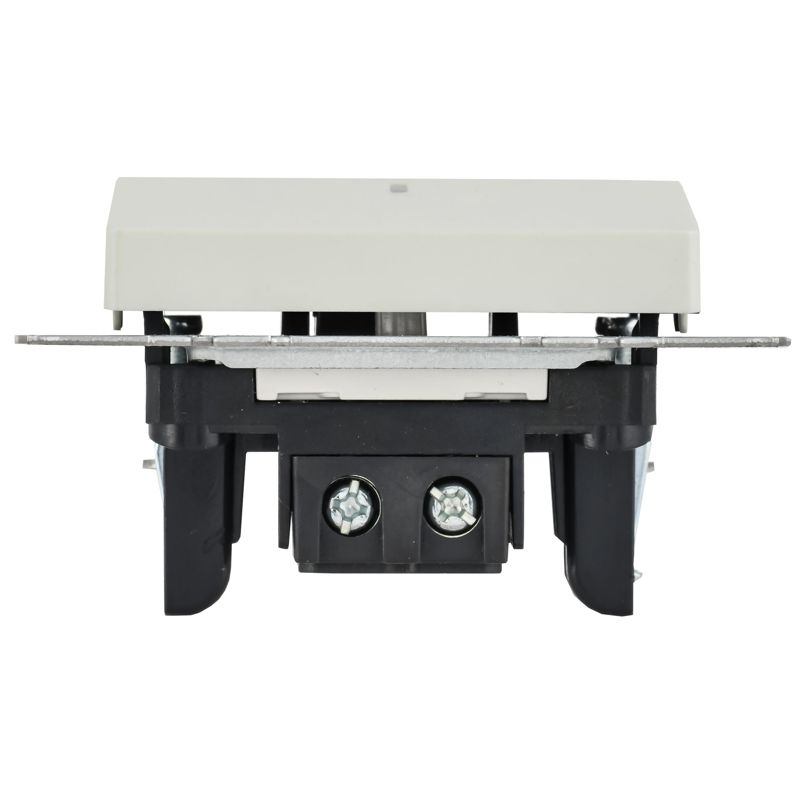 BRITE Выключатель 1-клавишный с индикацией 10А ВС10-1-1-БрЖ жемчуг IEK