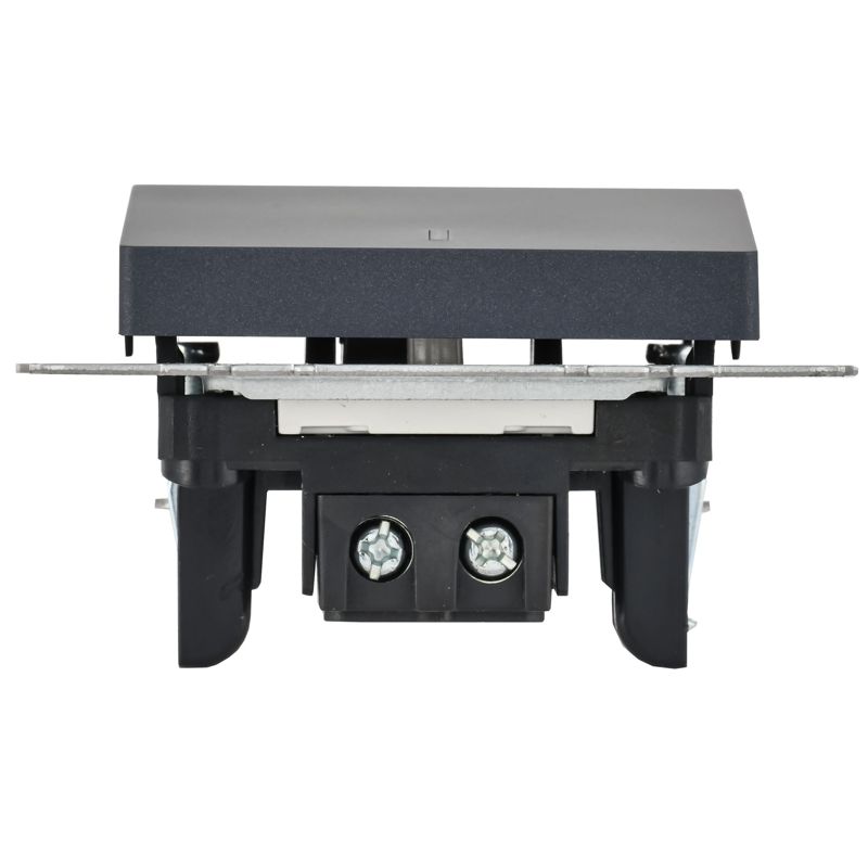 BRITE Выключатель 1-клавишный с индикацией 10А ВС10-1-1-БрМ маренго IEK