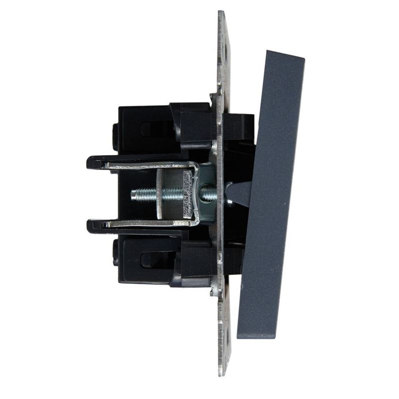 BRITE Выключатель жалюзи 10А ВС10-1-5-БрМ маренго IEK