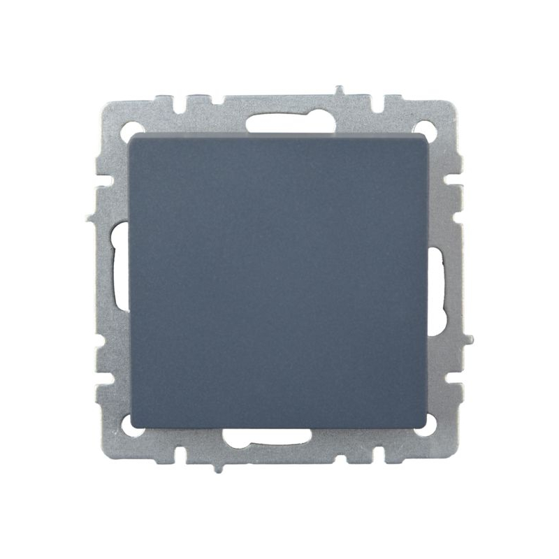 BRITE Выключатель 1-клавишный проходной 10А ВС10-1-6-БрМ маренго IEK