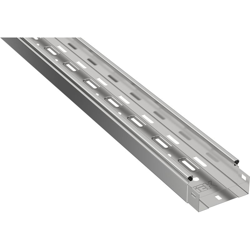 ESCA 3 Лоток перфорированный без боковой перфорации 50х100х3000-0,45 IEK