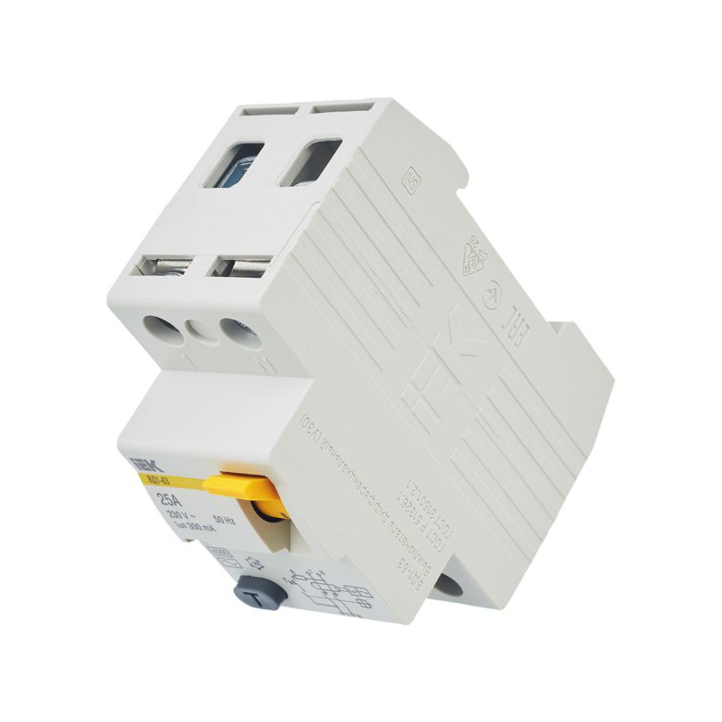 Выключатель дифференциальный (УЗО) ВД1-63 2Р 25А 300мА IEK