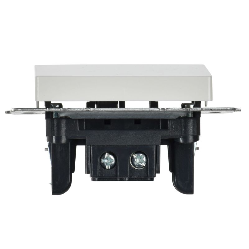 BRITE Выключатель 1-клавишный самовозвратный 10А ВС10-1-4-БрБ белый IEK