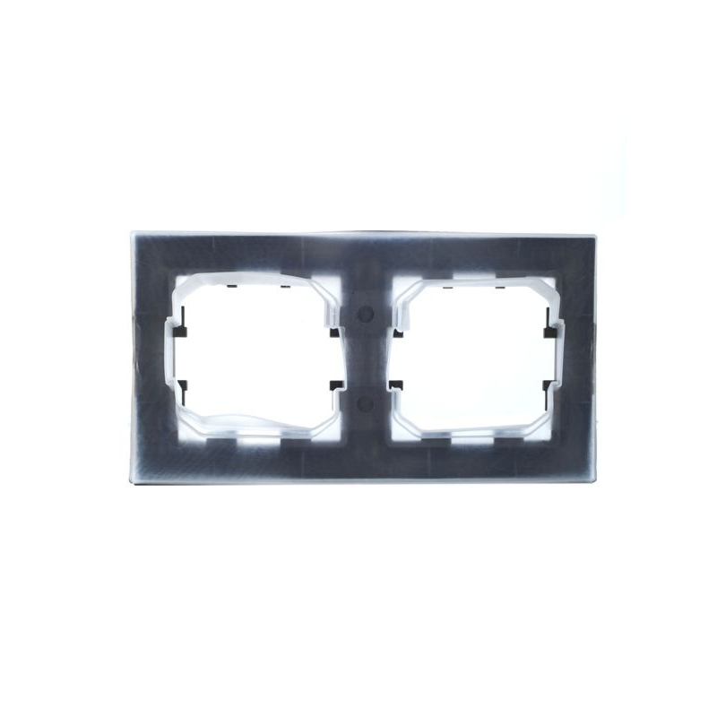 BRITE Рамка 2-местная IP44 РУ-2-БрШ-44 шампань IEK