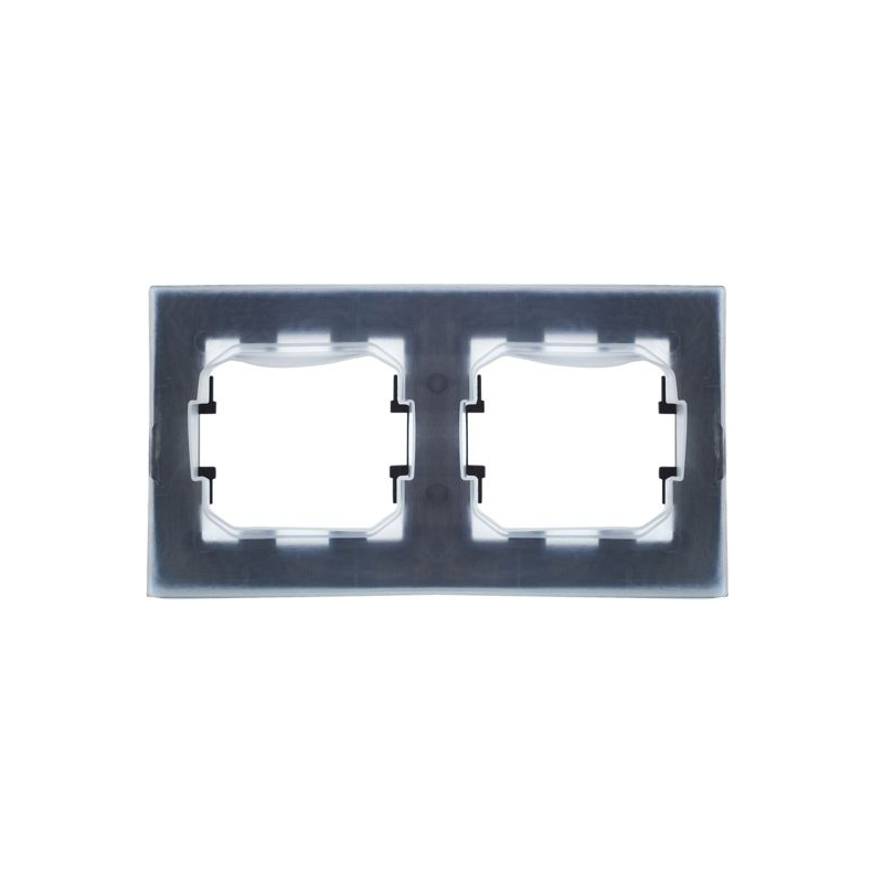 BRITE Рамка 2-местная IP44 РУ-2-БрТБ-44 темная бронза IEK