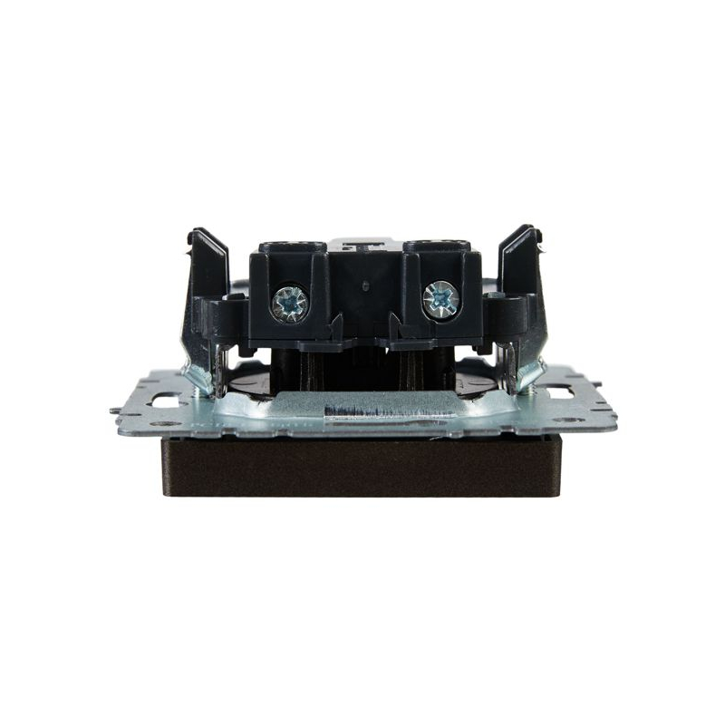 BRITE Розетка 1-местная без заземления без защитных шторок 10А РС10-1-0-БрТБ темная бронза IEK