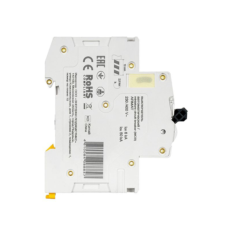 ARMAT Автоматический выключатель M06N 3P D 2А IEK