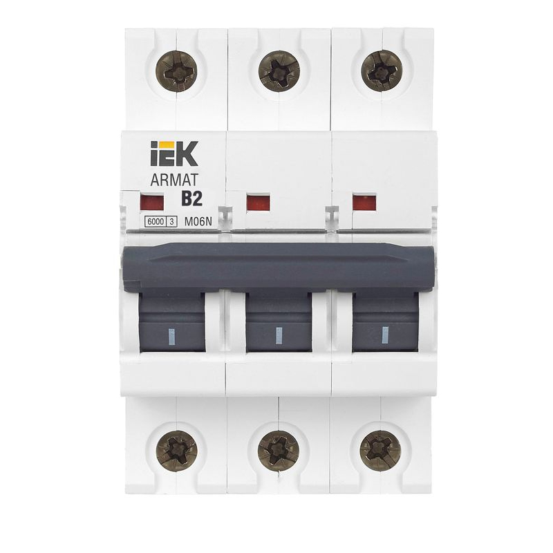 ARMAT Автоматический выключатель M06N 3P B 2А IEK
