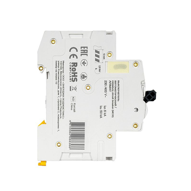 ARMAT Автоматический выключатель M06N 3P B 2А IEK