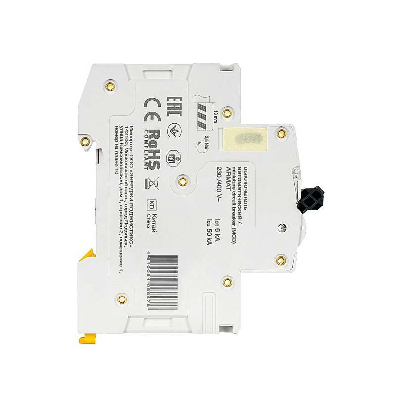 ARMAT Автоматический выключатель M06N 3P D 3А IEK