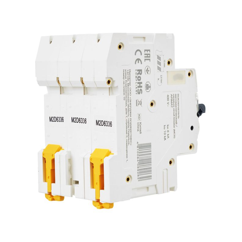 ARMAT Автоматический выключатель M06N 3P D 63А IEK