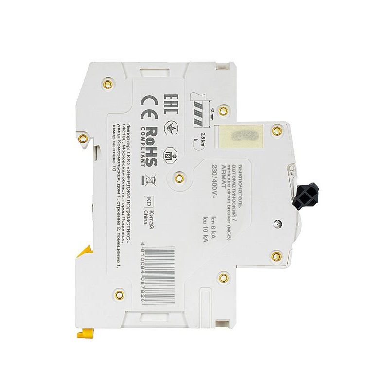 ARMAT Автоматический выключатель M06N 2P D 63А IEK