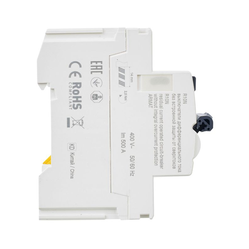 ARMAT Выключатель дифференциального тока R10N 4P 40А 300мА тип A IEK