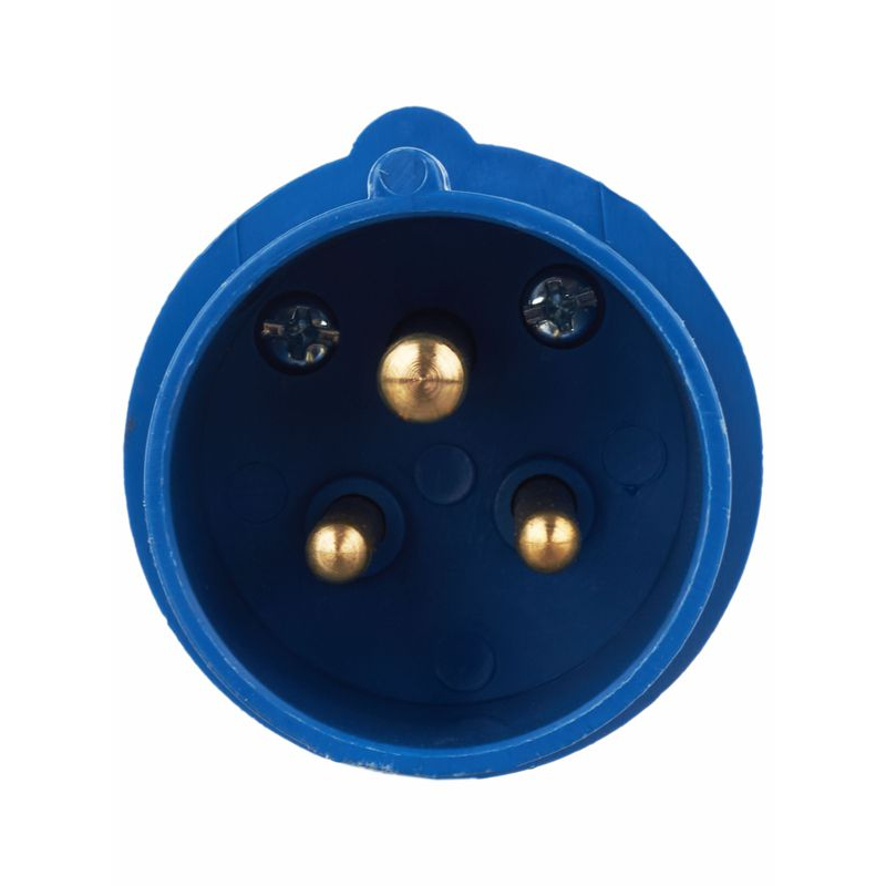 Вилка переносная ССИ-013 2P+PE 16А 200-250В IP44 IEK