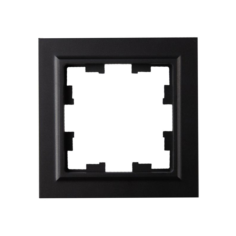 BRITE Рамка 1-местная IP44 РУ-1-БрЧ-44 черный IEK