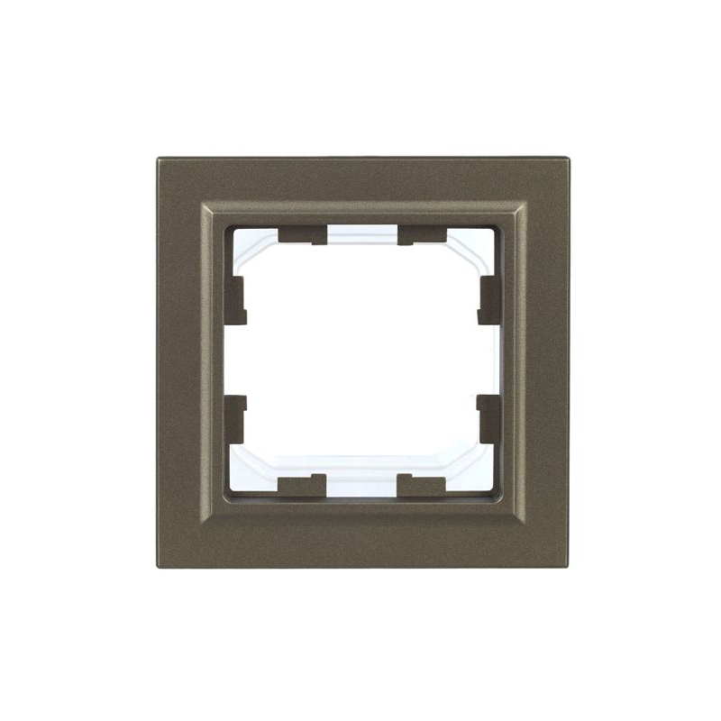 BRITE Рамка 1-местная IP44 РУ-1-БрШ-44 шампань IEK