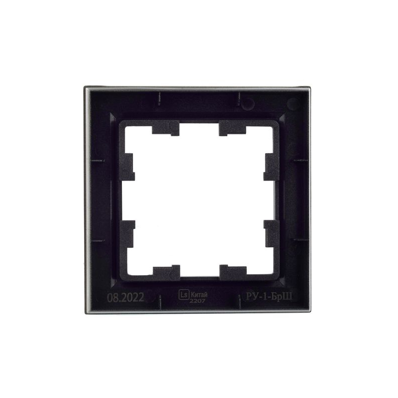 BRITE Рамка 1-местная РУ-1-БрШ шампань IEK