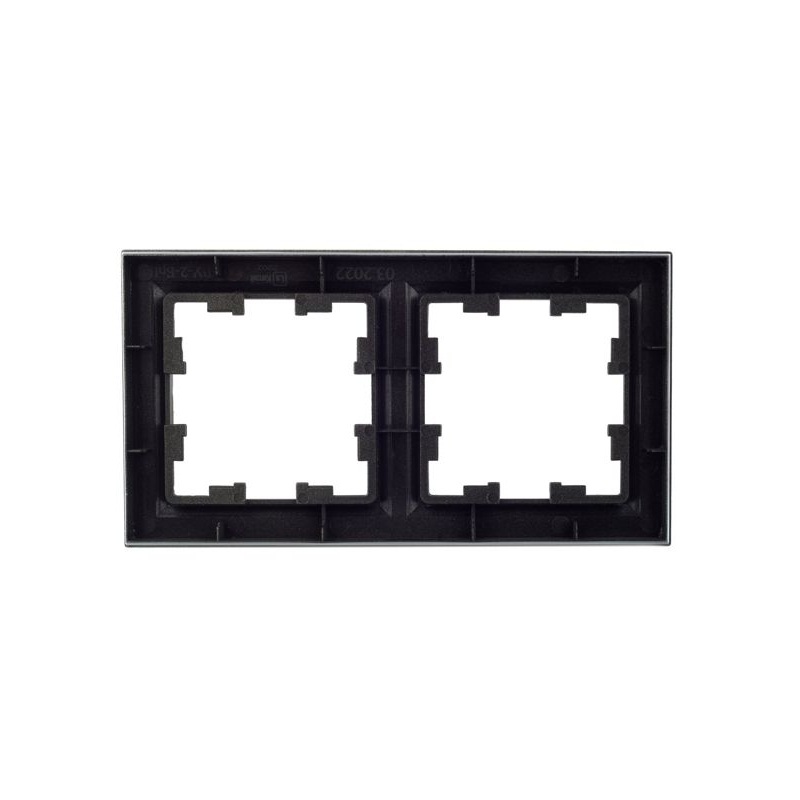 BRITE Рамка 2-местная РУ-2-БрШ шампань IEK