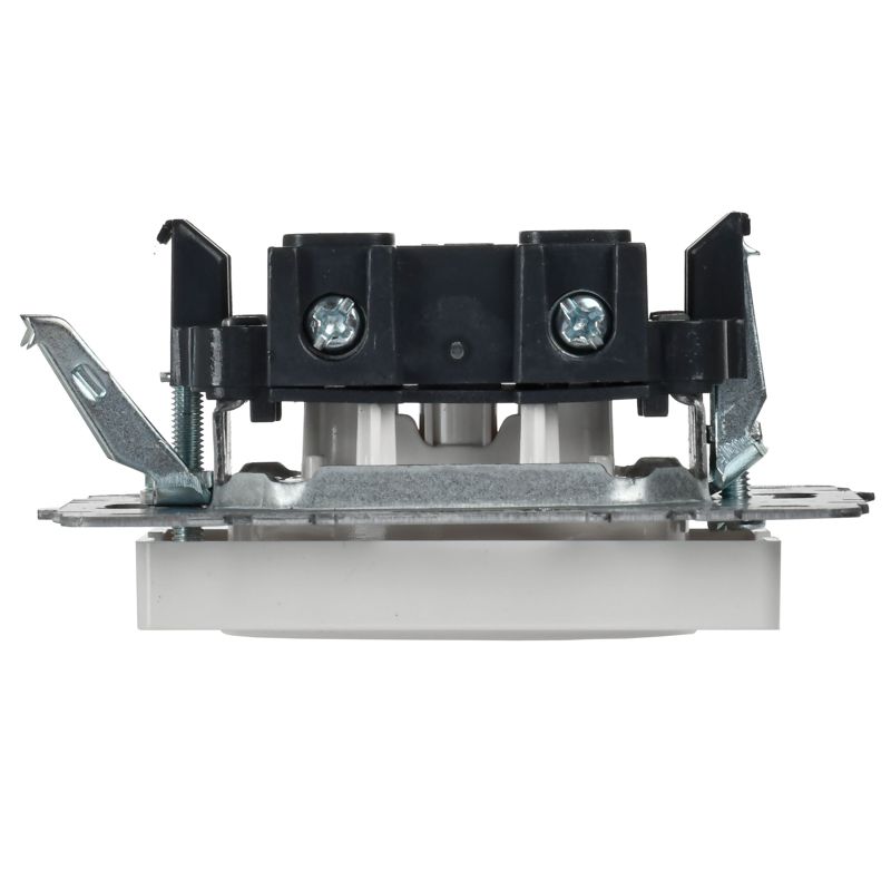 BRITE Розетка 1-местная без заземления без защитных шторок 10А РС10-1-0-БрБ белый IEK