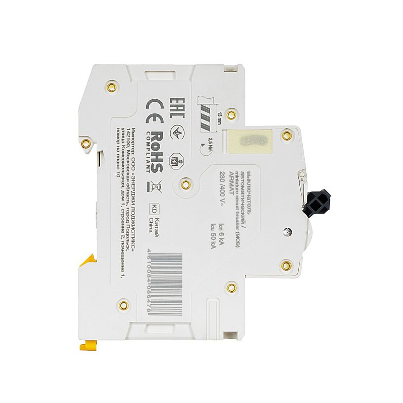 ARMAT Автоматический выключатель M06N 2P C 3А IEK