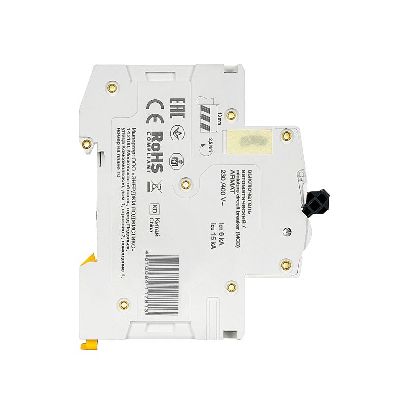 ARMAT Автоматический выключатель M10N 3P C 10А IEK