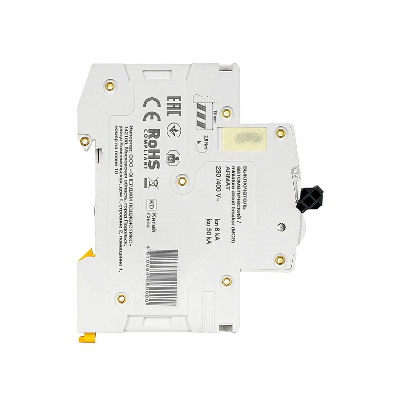 ARMAT Автоматический выключатель M06N 3P D 16А IEK