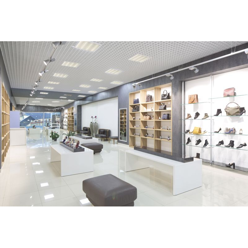 PRO Панель светодиодная ДВО 2001 40Вт 4000К IP40 588х588мм Грильято микропризма IEK