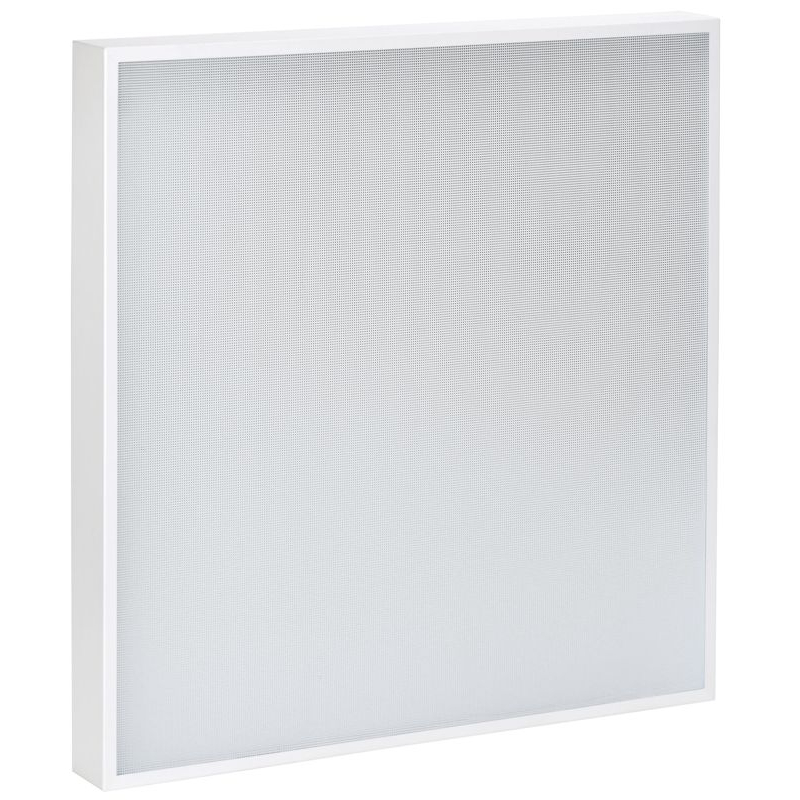 PRO Панель светодиодная ДВО 2001 40Вт 6500К IP40 588х588мм Грильято микропризма IEK