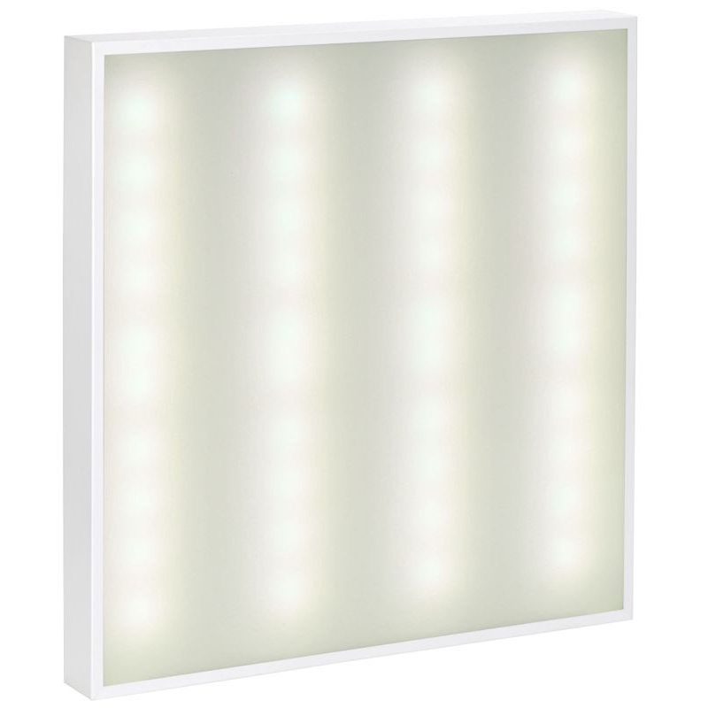 PRO Панель светодиодная ДВО 1001 40Вт 4000К IP40 595х595мм опал IEK