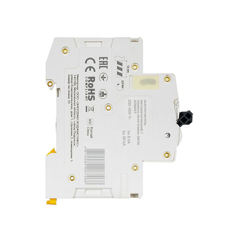 ARMAT Автоматический выключатель M06N 2P D 4А IEK