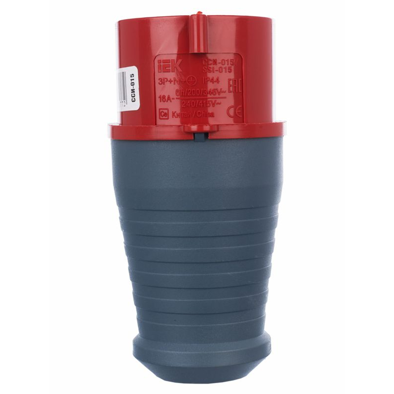Вилка переносная ССИ-015 3Р+РЕ+N 16А 380-415В IP44 IEK