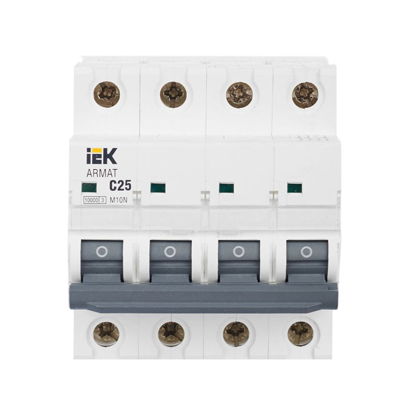 ARMAT Автоматический выключатель M10N 4P C 25А IEK